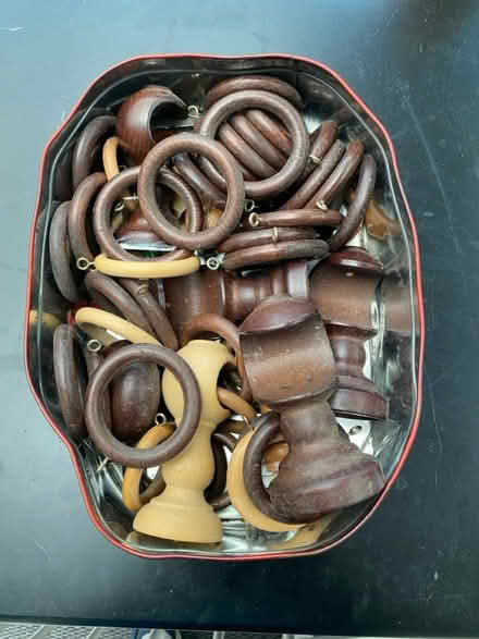 Photo of free Curtain hooks (Douglas, cork) #1