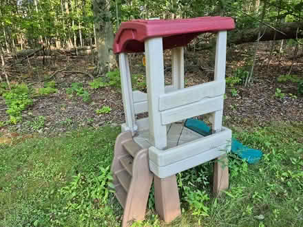 Photo of free Kids slide/playhouse (Chesterland, OH) #3