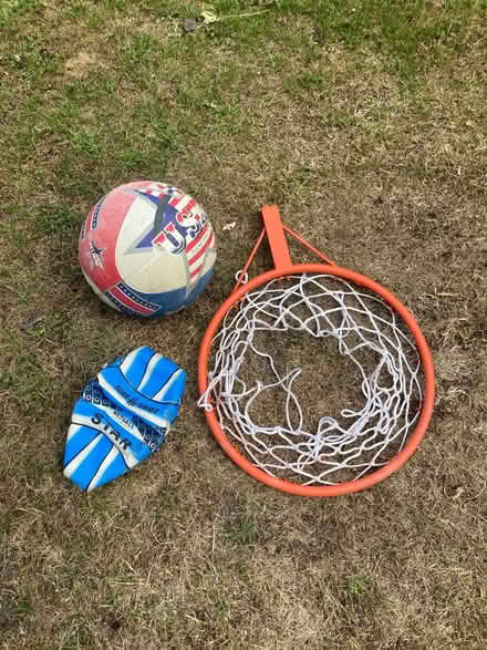 Photo of free Balls and hoop (Newbury RG19) #1