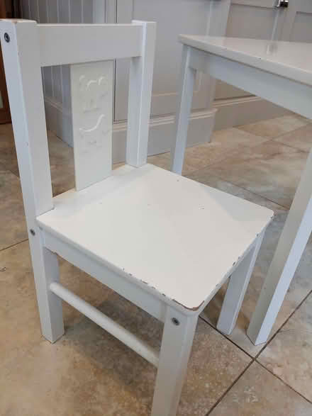 Photo of free IKEA Kritter table and 2 chairs (New Malden KT3) #3