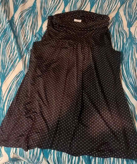 Photo of free Dark blue polka dot sleeveless top (Beaches, Toronto) #1