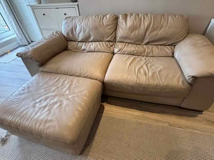 Photo of free Leather couch (Newlands Manor - Clondalkin) #1