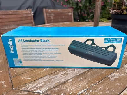 Photo of free Maplins A4 Laminator - new in box (North Town SL6) #1