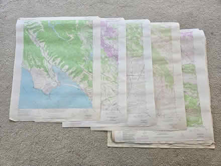 Photo of free USGS Topographic maps (South Pleasant Hill) #1