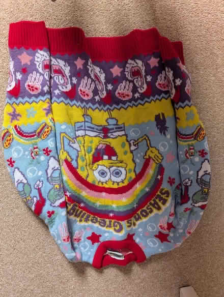 Photo of free Spongebob Squarepants Christmas jumper (Hornby LA2) #1