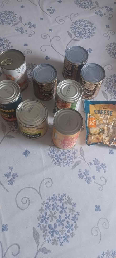 Photo of free Can of spaghetti,potato's etc (Hackenthorpe S12) #1