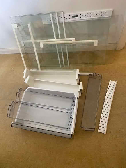 Photo of free shelves from Sharp Fridge Freezer (Fleetville AL1) #1