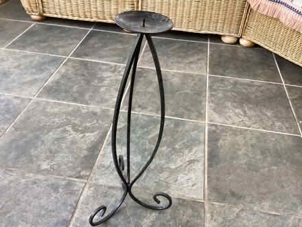 Photo of free Metal candle holder (Banstead SM7) #2