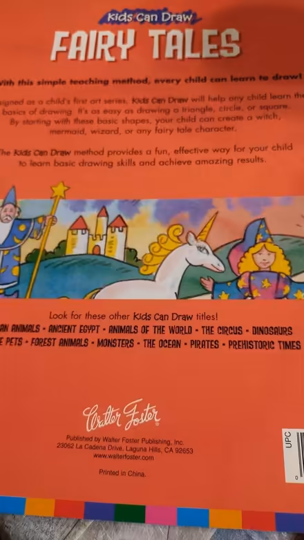Photo of free Fairy Tales drawing book (Allen) #2