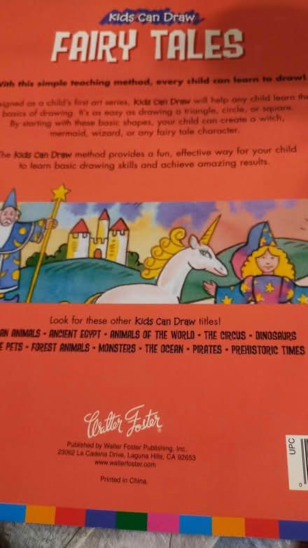 Photo of free Fairy Tales drawing book (Allen) #2