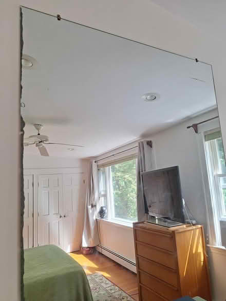 Photo of free Large mirror 43" x 58" (Lexington near Wilson Farms) #1