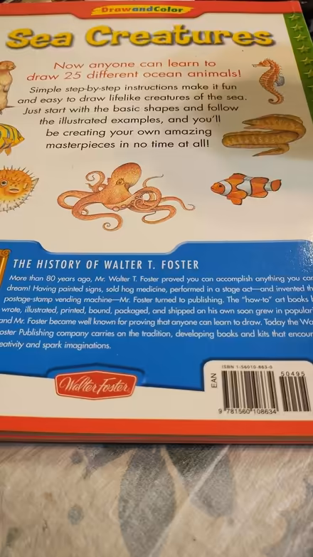 Photo of free Draw & Color Sea Creatures (Allen) #2