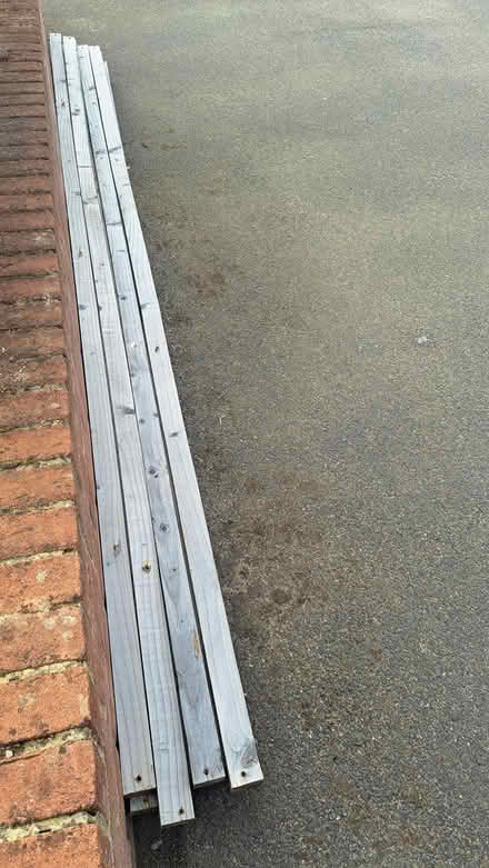 Photo of free Timber slats - used but OK (Stubbington PO14) #1