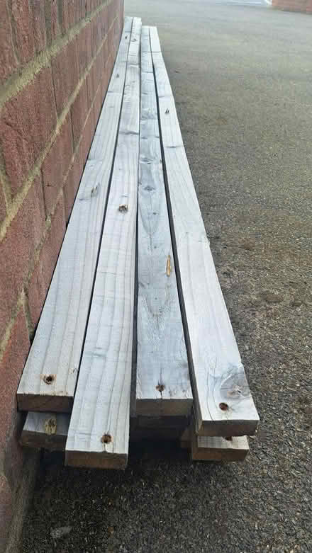 Photo of free Timber slats - used but OK (Stubbington PO14) #2
