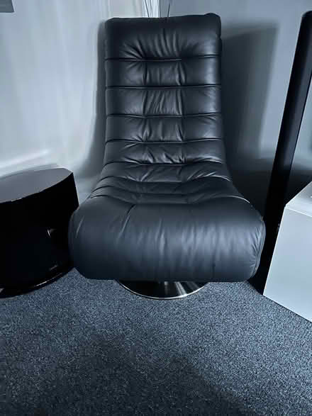 Photo of free Leather Swivel chairs X2 (Belle Vue SY3) #1
