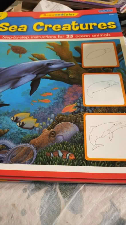 Photo of free Draw & Color Sea Creatures (Allen) #1
