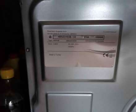 Photo of free Bosch Single Built-in Oven (Heathhall, Dumfries DG1) #4