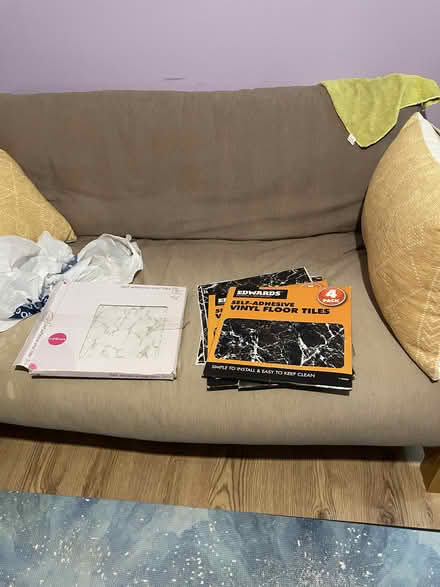 Photo of free Self-adhesive lino tiles (E17) #1