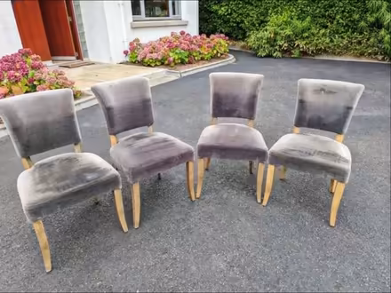 Photo of free Dining chairs (x4) (Kilquade) #1