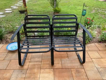Photo of free Metal two seat bench (Homosassa Springs , Fl) #1