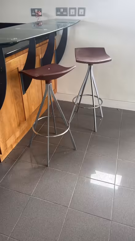Photo of free Kitchen stools (x2) (Kilquade) #1
