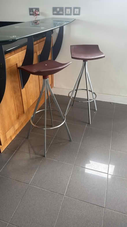 Photo of free Kitchen stools (x2) (Kilquade) #1