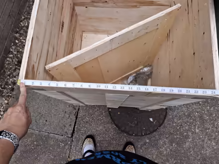 Photo of free Wooden Crate (Tickton) #2