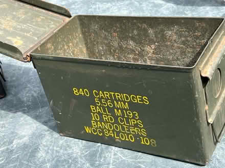 Photo of free Old Army Ammunition Boxes (Whitton TW3) #2