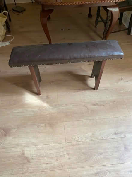 Photo of free Mahogany table, chairs and bench (Dalkey) #4