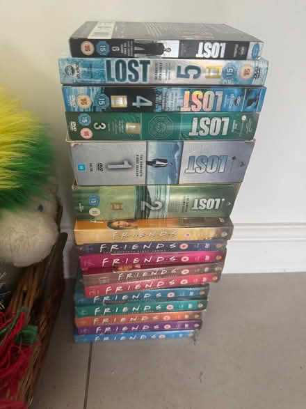 Photo of free DVD boxsets - Friends and Lost (Williamson Park LA1) #1