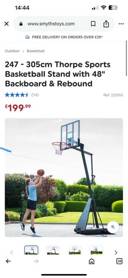 Photo of free 2 basketball hoops one is this one, the second different (Ham TW10) #1