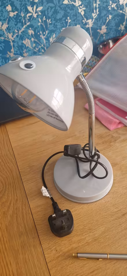 Photo of free Grey desk lamp (Knighton LD7) #1