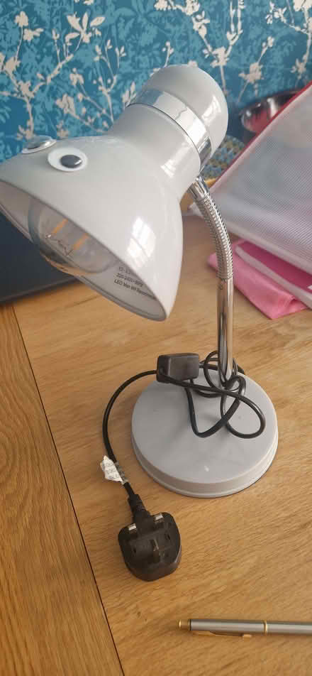 Photo of free Grey desk lamp (Knighton LD7) #1