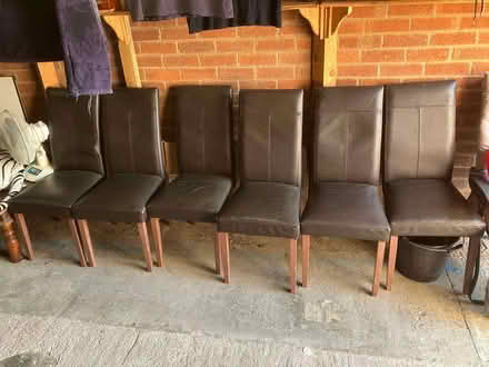 Photo of free 6 chairs no longer (Loughborough LE11) #2