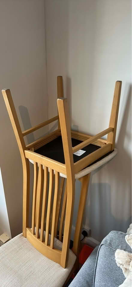 Photo of free 2 Dining Chairs (Merton SW19) #4