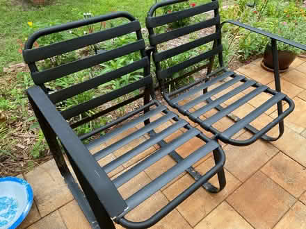 Photo of free Metal two seat bench (Homosassa Springs , Fl) #3