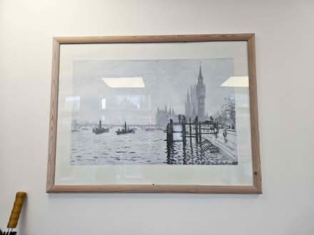 Photo of free Large print of Westminster bridge and the river Thames (Victoria SW1E) #1