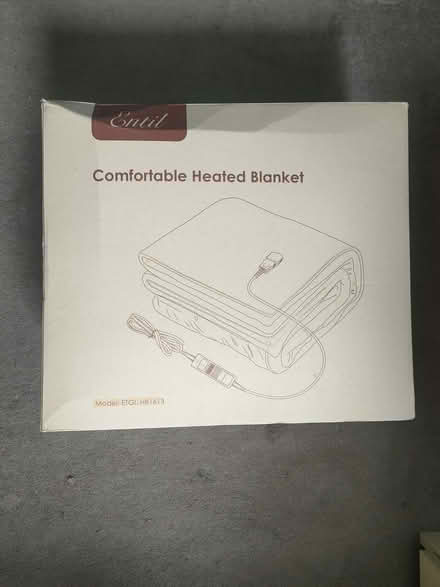 Photo of free Grey heated blanket (Milton PO4) #1