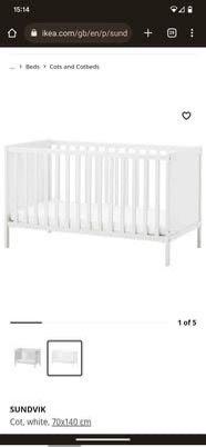 Photo of free IKEA Sundvik crib bed (Kingston TW11) #4