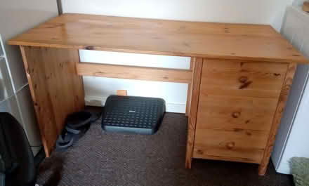 Photo of free Pine desk (Orton Goldhay) #2