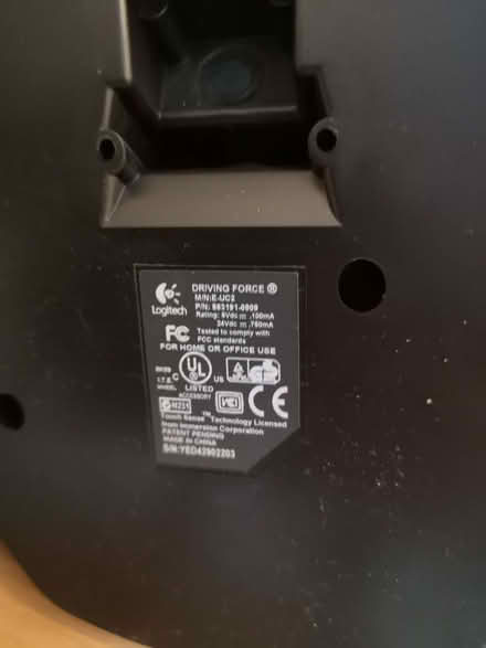 Photo of free Logitech force feedback wheel (Greenwich SE10) #2