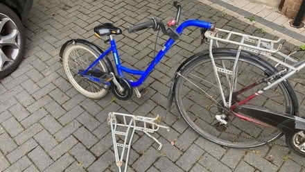 Photo of free Tag-a-long bike with 2 connecting racks (Dean Court OX2) #2