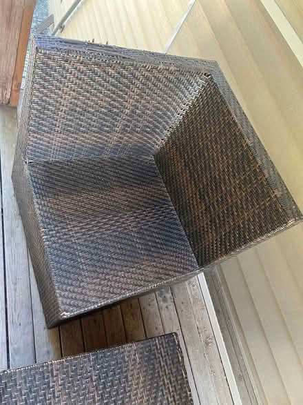 Photo of free "Rattan" patio chairs & table (Lake City/Meadowbrook) #4