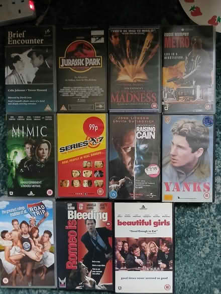 Photo of free 11 vhs (Turnpike Lane N15) #1