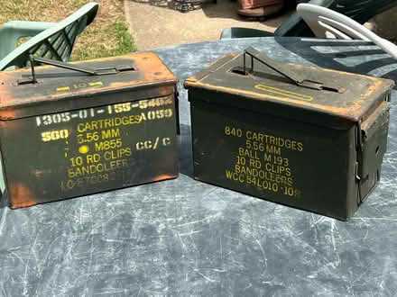 Photo of free Old Army Ammunition Boxes (Whitton TW3) #1