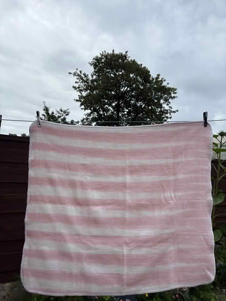Photo of free 2 Pink baby blankets (Stockport centre SK1) #1