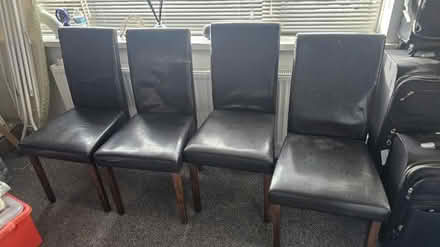 Photo of free 4 dining chairs (Brockley whins) #1
