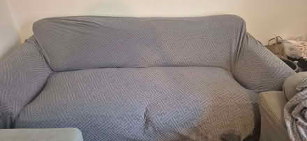 Photo of free 3 seater and arm chair (Fairfield Park SG5) #1