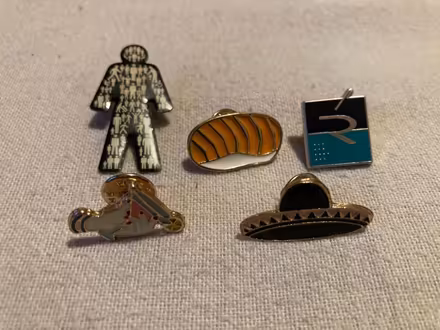 Photo of free Enamel Pin badges (Bournville Station) #2