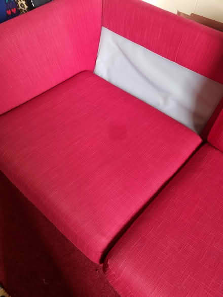 Photo of free Red sofa (Hunters Bar S11) #3